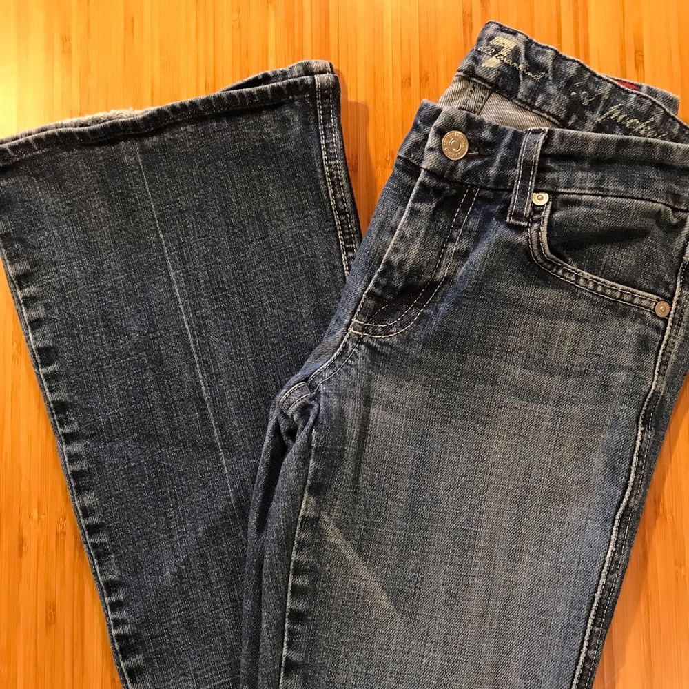 7FAM | Women’s ‘A’ Pocket | Medium Wash